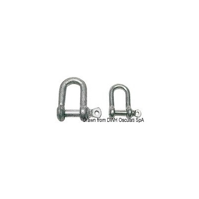 Acquista online Grilli zincati a D 8 mm ATTREZZATURE DI COPERTA 0832008 0,50 €