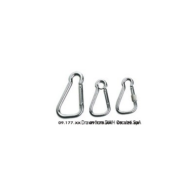 Acquista online Moschettone inox occhio mm 6 ATTREZZATURE DI COPERTA 0917606 1,20 €