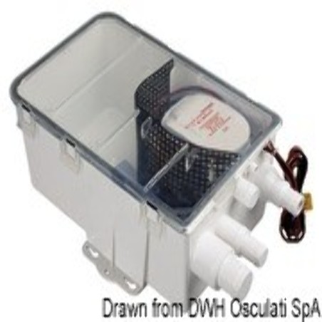 Pozzetto acque grigie Europump Auto 12 V 