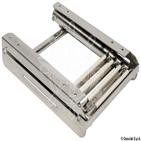 Scaletta inox a scomparsa 3 gradini