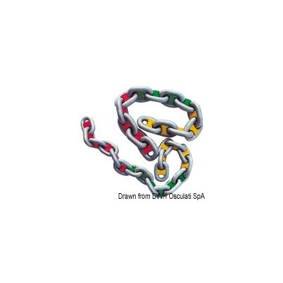 Acquista online Segna catena 8 mm BIANCO ANCORAGGIO ED ORMEGGIO 0150008BI 3,20 €