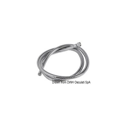 Acquista online Tubo doccia inox 2,5 m IDRAULICA E SANITARI 1519900 8,30 €