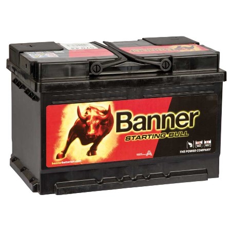 BATTERIA BANNER STARTING BULL 12V 62 AH 