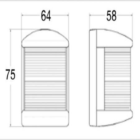  FANALE INOX POPPA