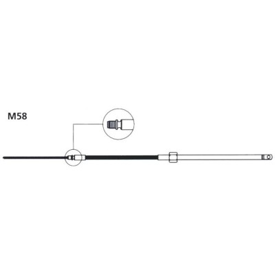 Acquista online MONOCAVO ULTRAFLEX M58 11' COMPLEMENTI MOTORE 56.036711 114,00 €