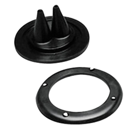 Griglia Aerazione Plastica Diam 85 mm GRIGIO