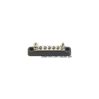 Acquista online Bus Bar porta terminali 2 x 5 mm EQUIPAGGIAMENTO ELETTRICO 1420705 6,90 €
