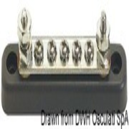 Bus Bar porta terminali 2 x 5 mm 