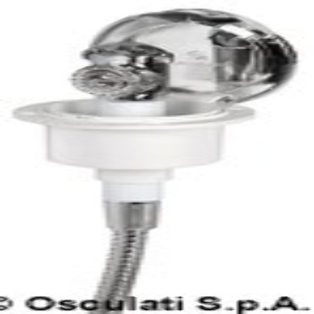 Doccia Classic Evo cromata tubo PVC 2,5 m a parete 