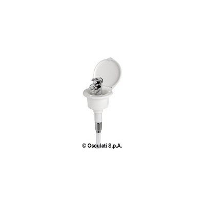 Acquista online Doccia Elegant bianca tubo PVC 2,5 m in piano IDRAULICA E SANITARI 1524600 19,00 €