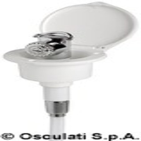 Doccia Classic Evo cromata tubo PVC 2,5 m in piano