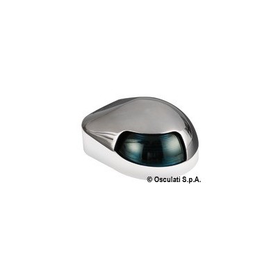 Acquista online Fanale di coperta inox 112,5° verde EQUIPAGGIAMENTO ELETTRICO 1150707 21,00 €