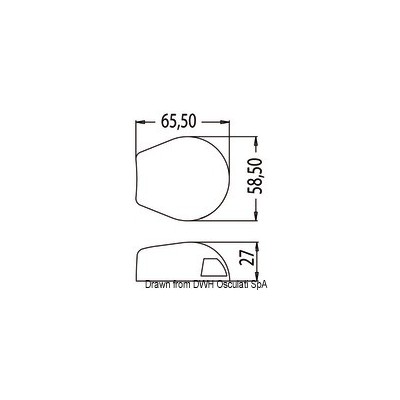 Acquista online Fanale LED Sea-Dog DX 12 mt EQUIPAGGIAMENTO ELETTRICO 1105002 27,00 €
